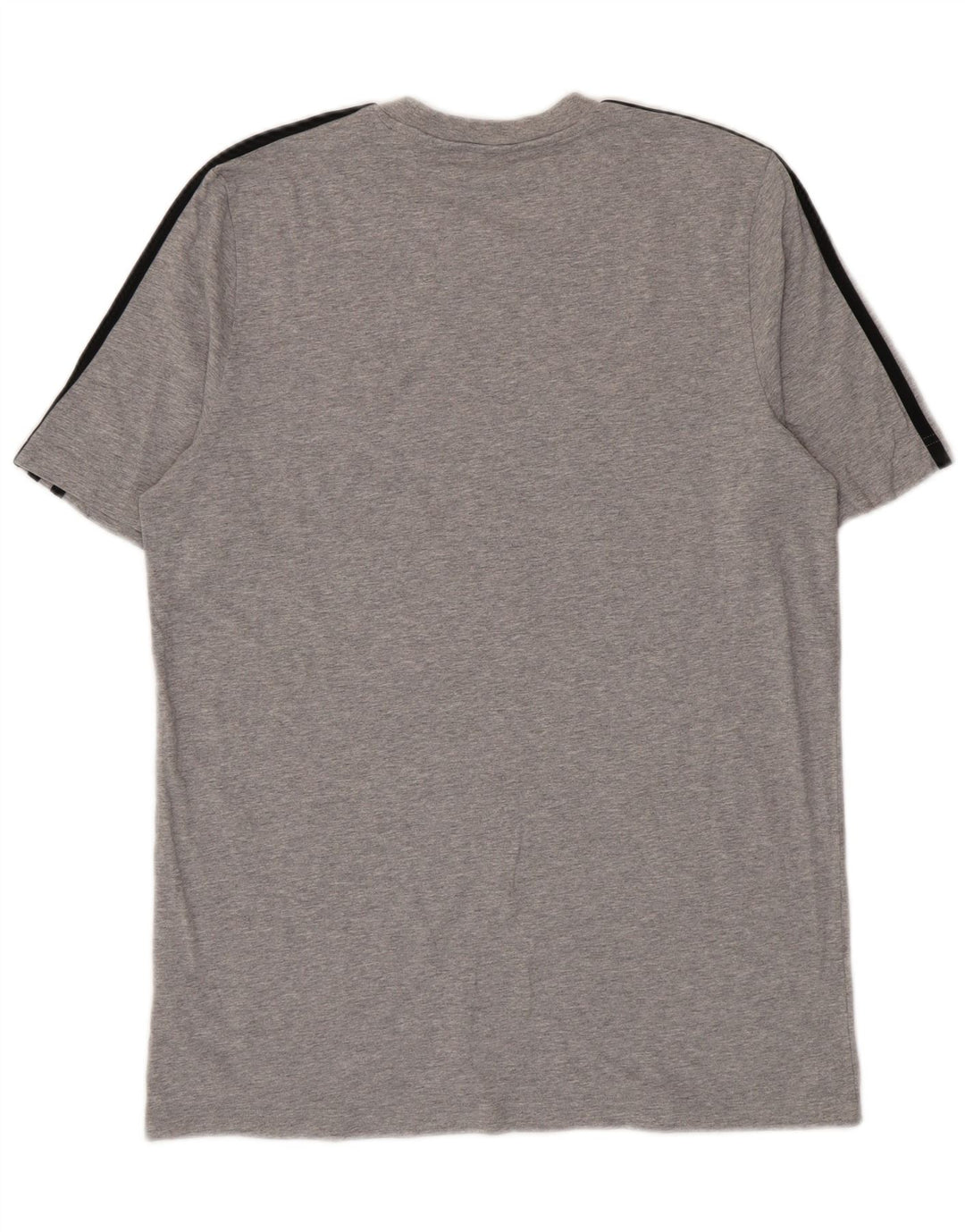 T-shirt da uomo Adidas Top grande in cotone chiazzato grigio