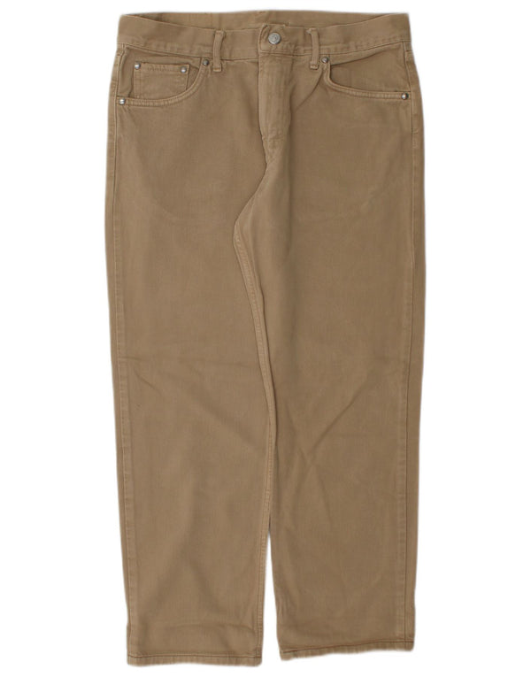 Jeans dritti corti da uomo Carrera W32 L26 Beige