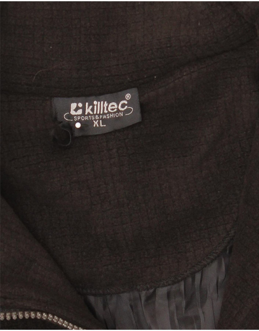 Maglione in pile da uomo con collo con zip Killtec XL poliestere nero
