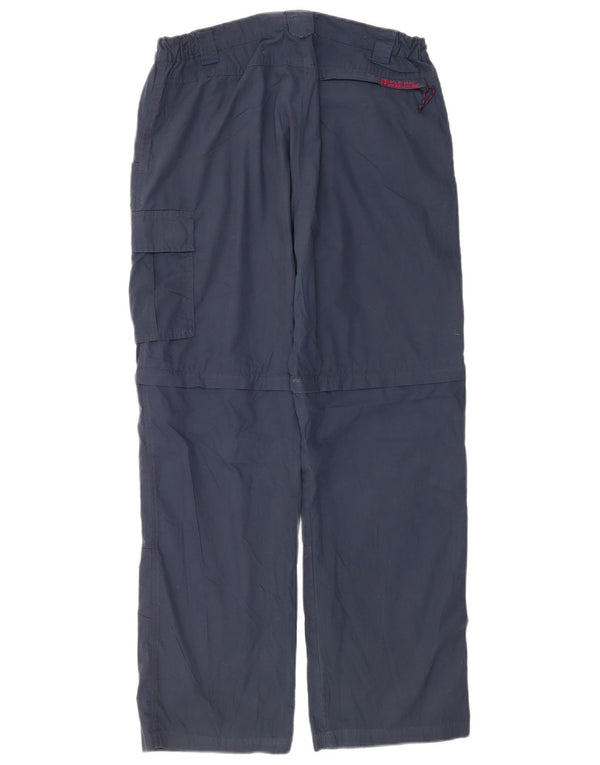 Pantaloni cargo da donna Mountain Warehouse UK 14 Large W34 L30 Blu navy