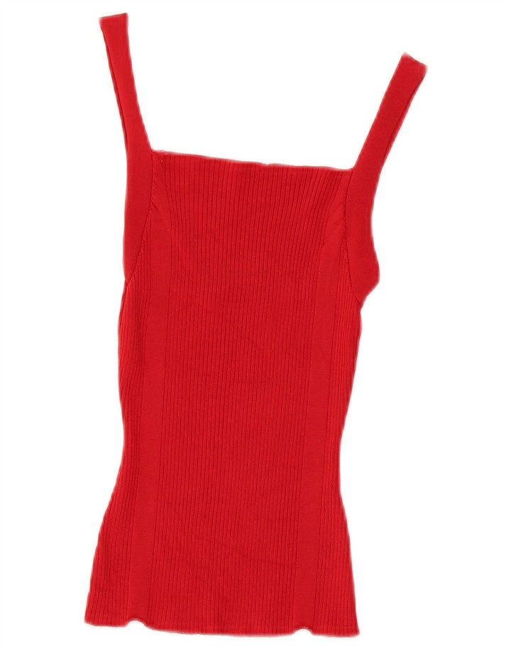 Canottiera Zara da donna UK 8 piccola rossa
