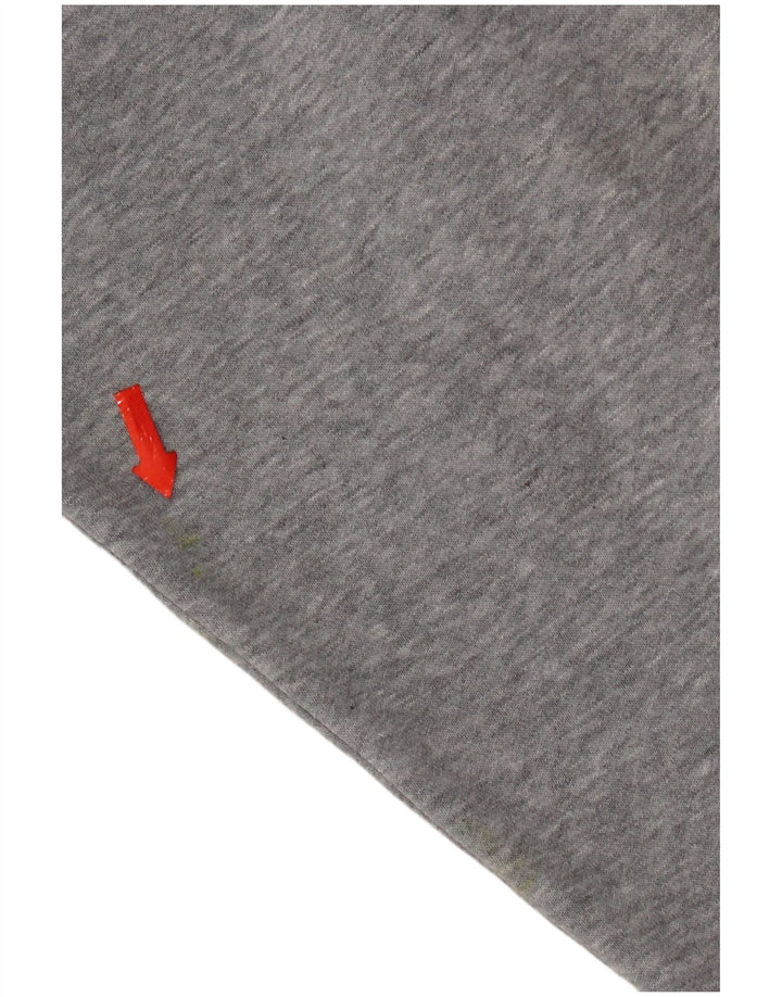 Felpa con cappuccio e zip Nike da uomo 2XL in cotone grigio