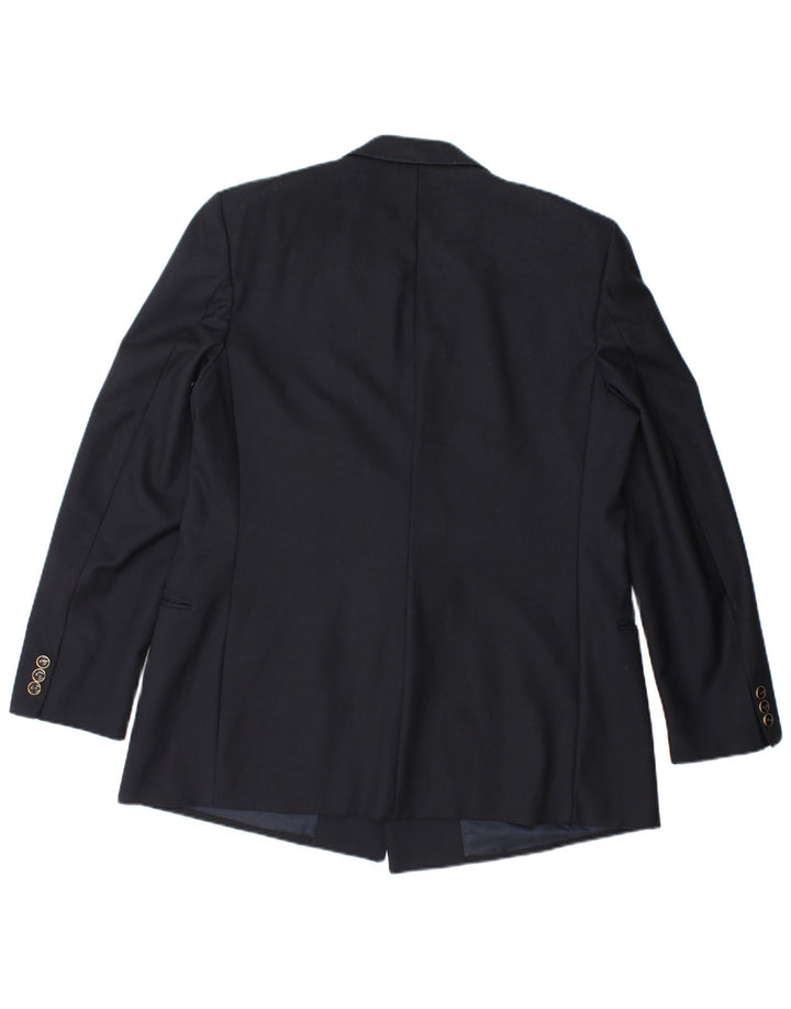 Giacca Blazer Doppiopetto Uomo Redaelli IT 50 Large Blu Navy