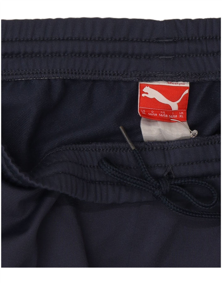 Pantaloni della tuta da uomo Puma XL Blu navy Colourblock