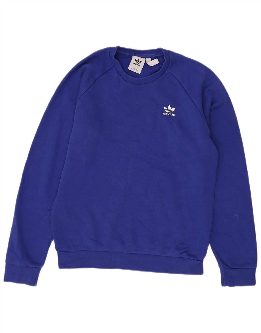 Felpa Adidas Uomo Maglione Piccolo Blu Cotone