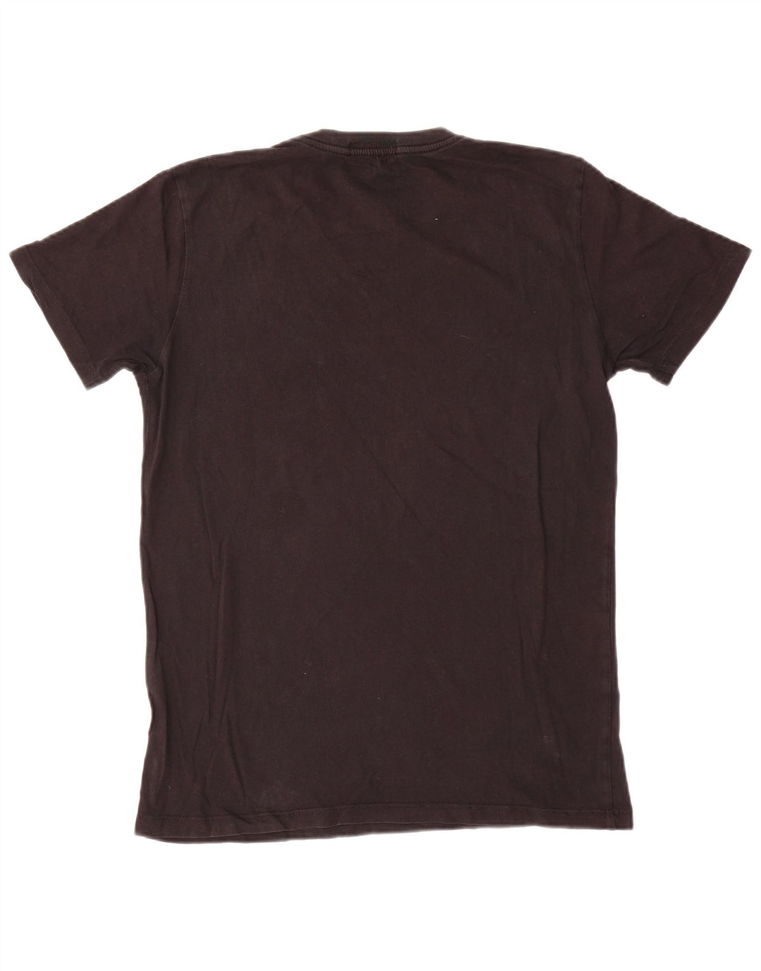 T-shirt grafica da uomo Replay Top in cotone nero medio