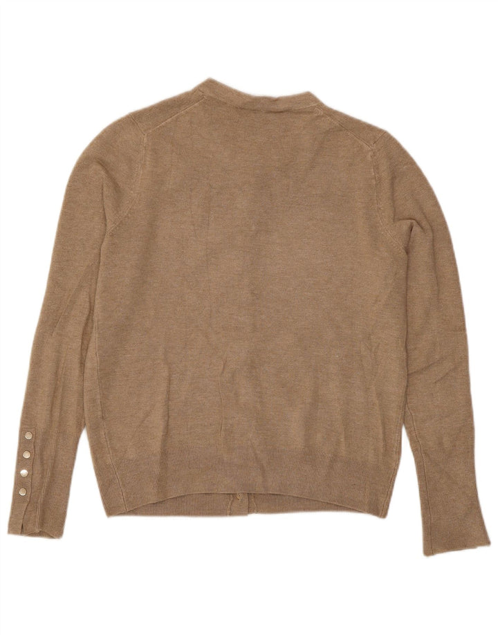 Maglione cardigan da donna Zara UK 10 piccolo beige