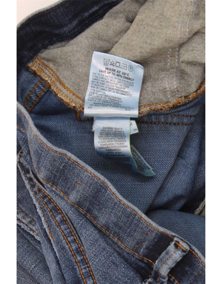 Jeans dritti da uomo Marks & Spencer W34 L33 cotone blu