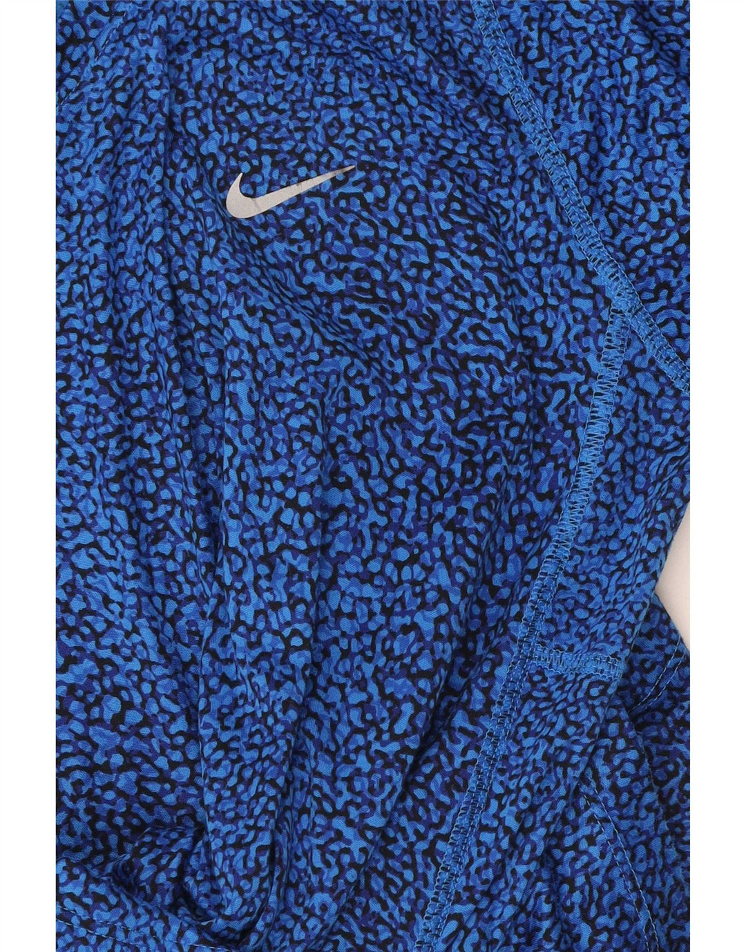 T-shirt da donna Nike Top UK 12 poliestere geometrico blu medio