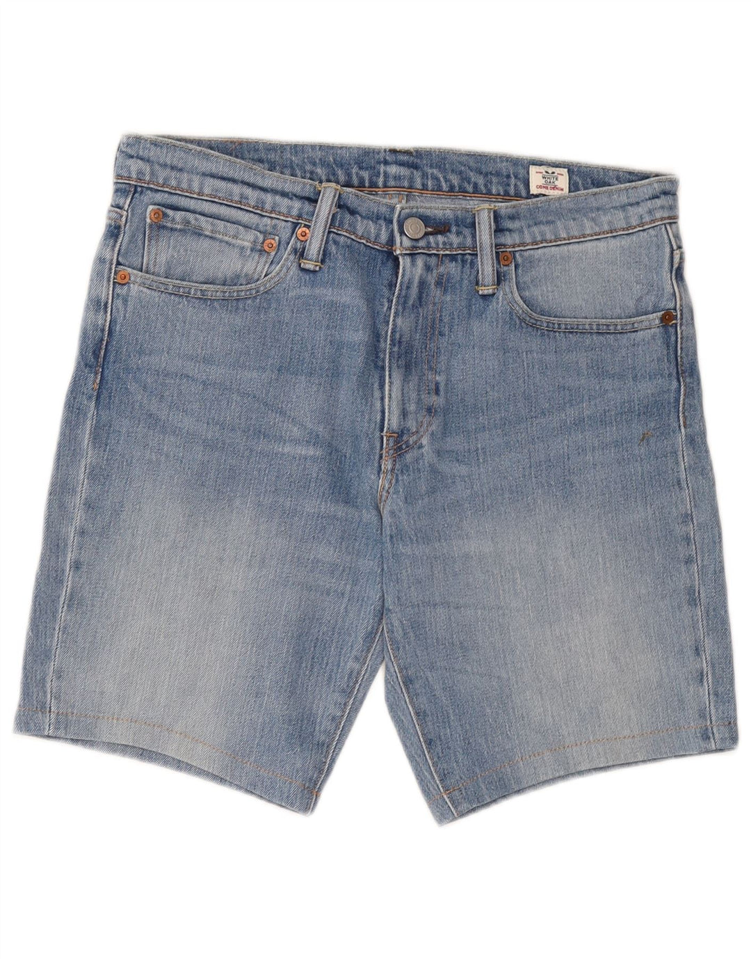 Pantaloncini di jeans Levi's 511 da uomo W32 in cotone blu medio