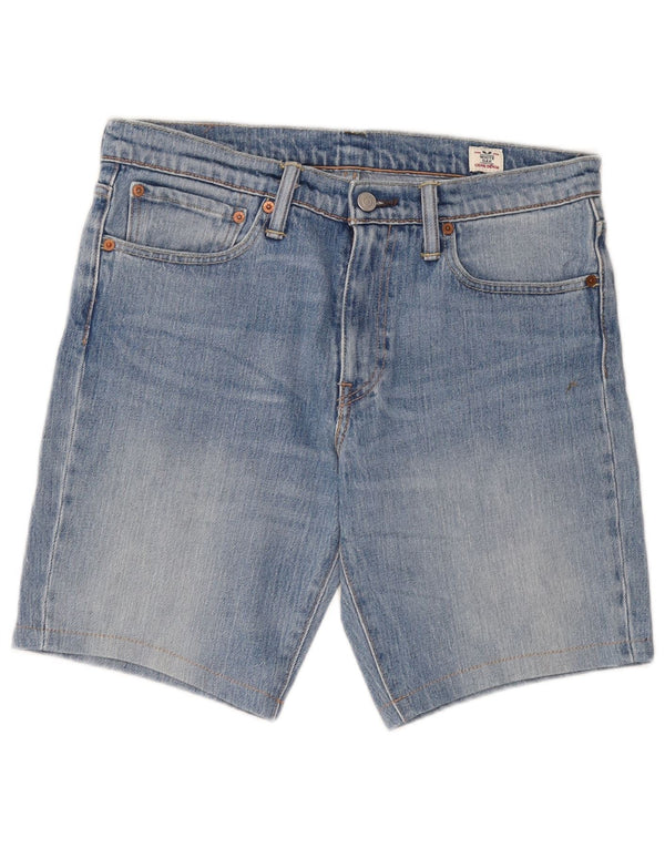 Pantaloncini di jeans Levi's 511 da uomo W32 in cotone blu medio