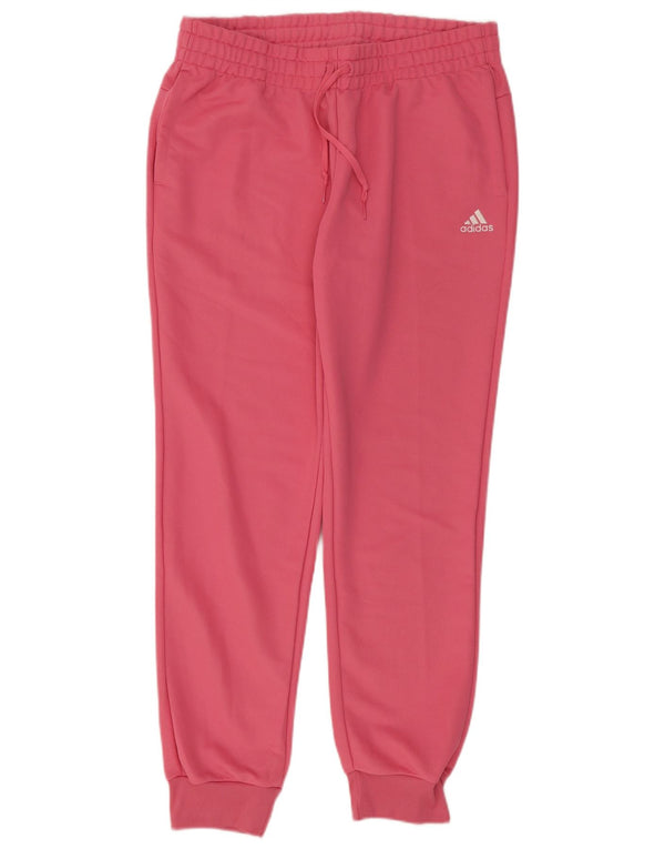 Pantaloni da tuta da donna Adidas Joggers UK 16/18 Large Rosa Poliestere