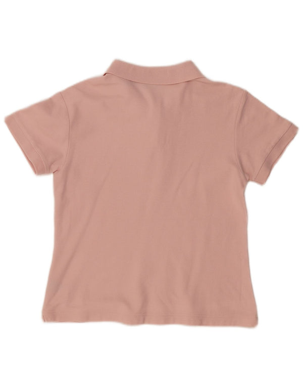 Polo da donna Fila UK 16 grande in cotone rosa