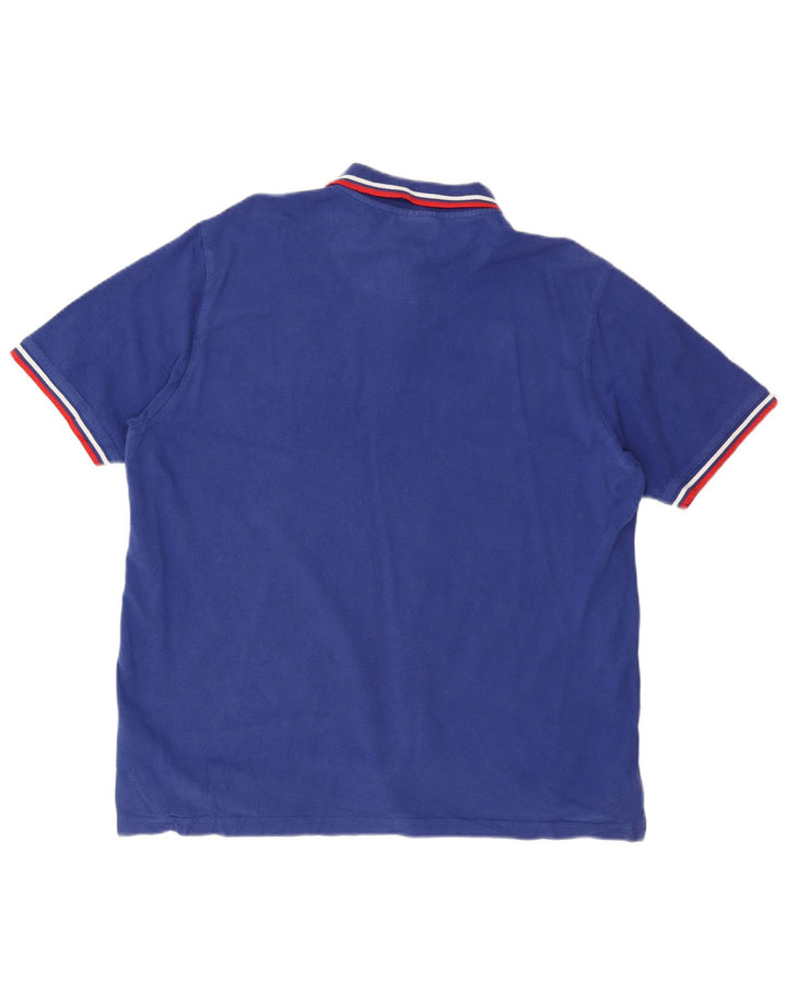 Polo da uomo vestibilità regolare Pierre Cardin 2XL cotone blu