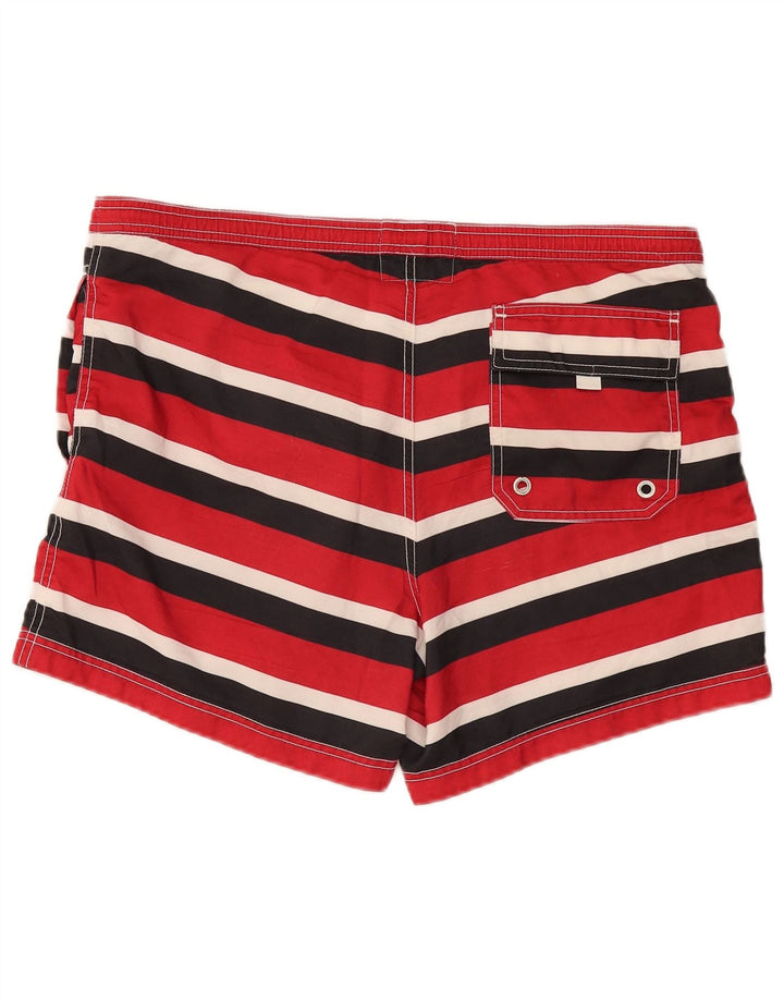 Pantaloncini da bagno da uomo Jack Wills grandi a righe rosse