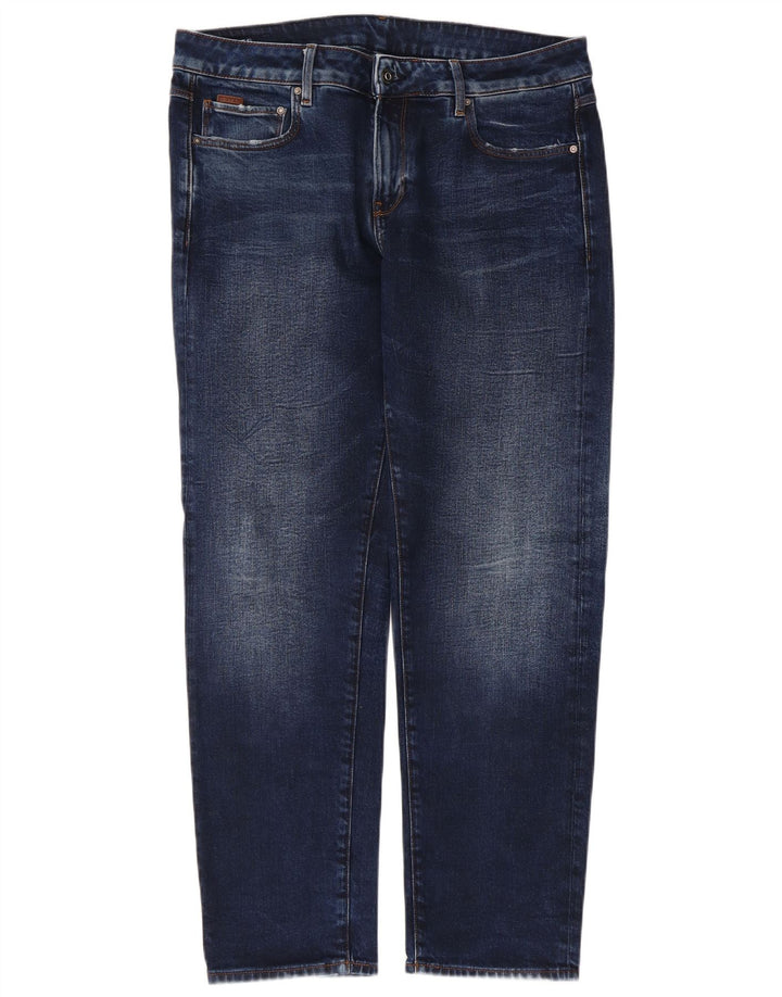 Jeans dritti da donna G-Star W30 L32 cotone blu