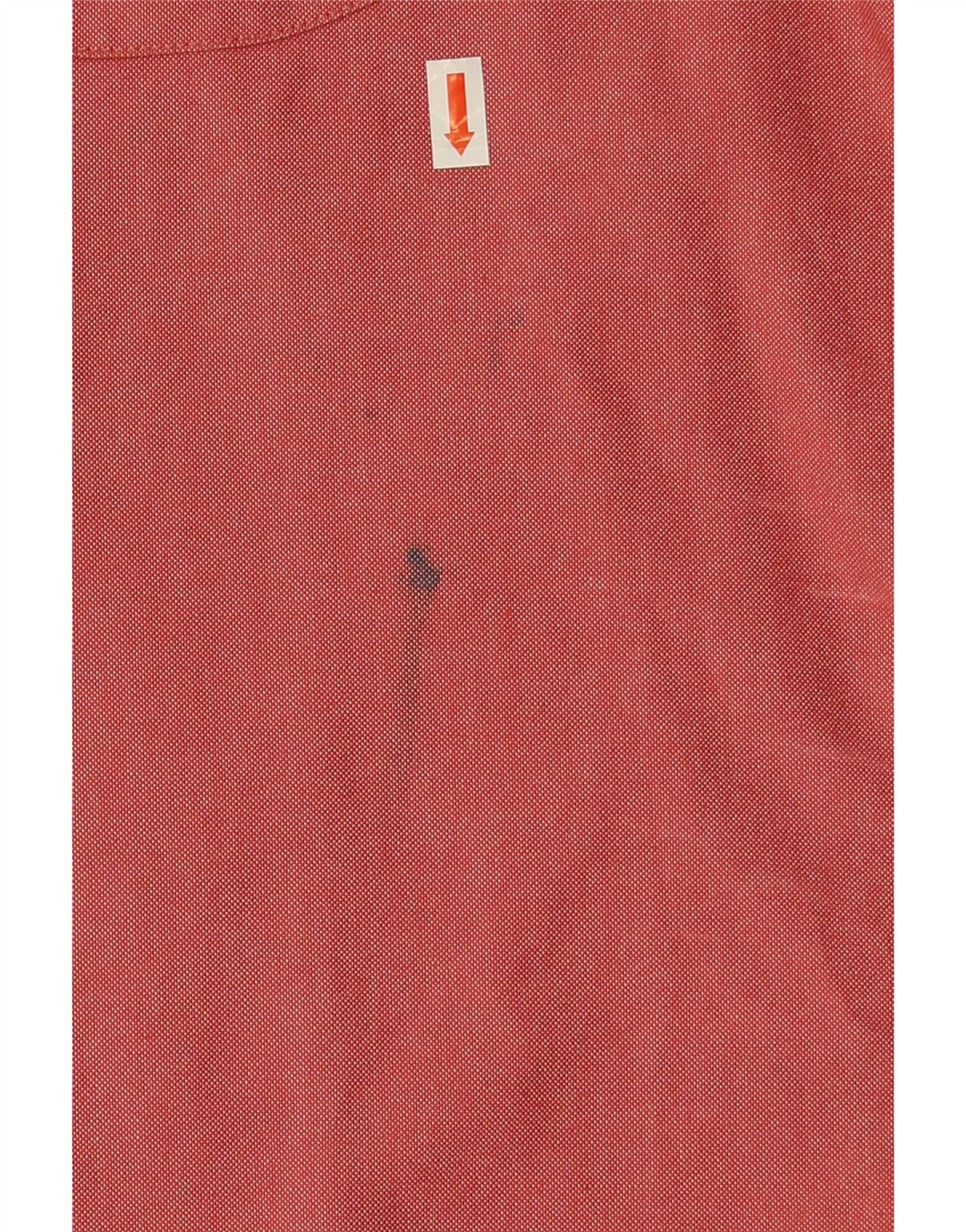 Camicia a maniche corte da uomo Quiksilver Large in cotone rosso
