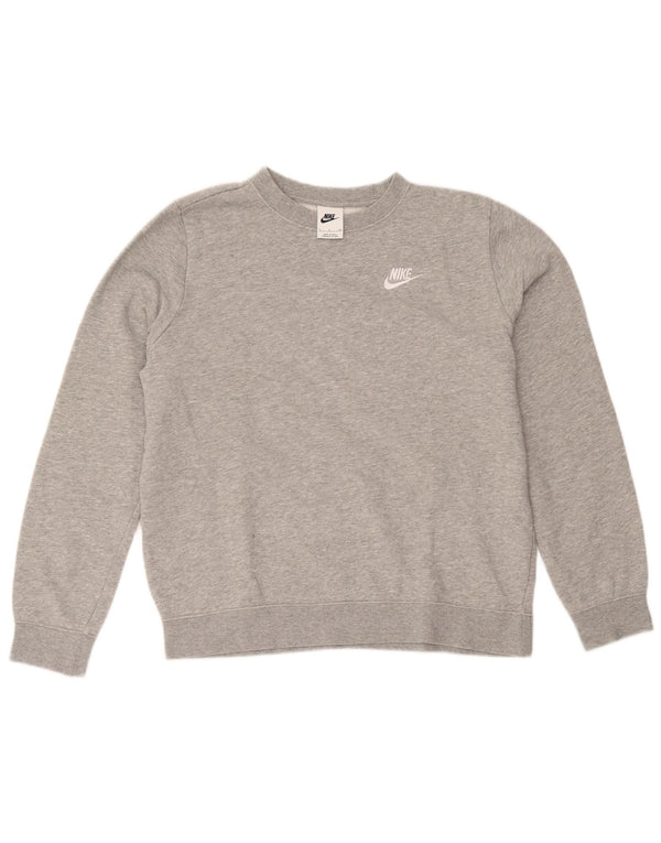 Felpa Nike Uomo Maglione Small Grigio Cotone