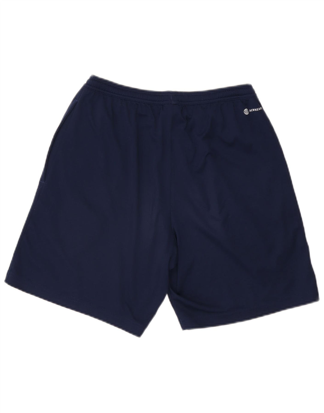 Pantaloncini sportivi Adidas Aeroready da uomo medi sportivi in poliestere blu navy