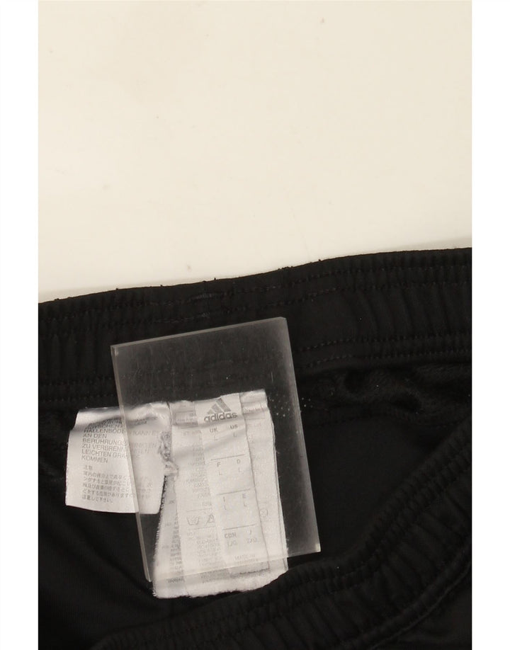 Pantaloni da tuta da uomo ADIDAS grandi neri in poliestere