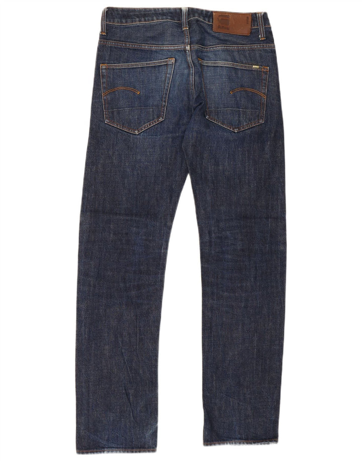 Jeans dritti da uomo G-Star W30 L34 cotone blu navy