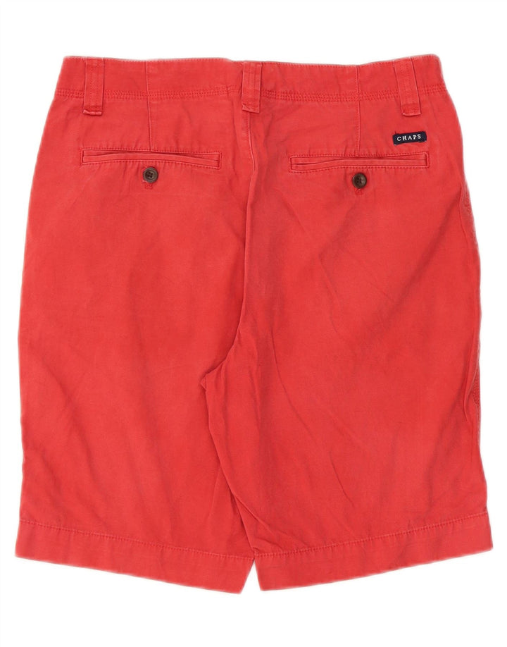 Pantaloncini chino da uomo CHAPS W30 rosso medio in cotone