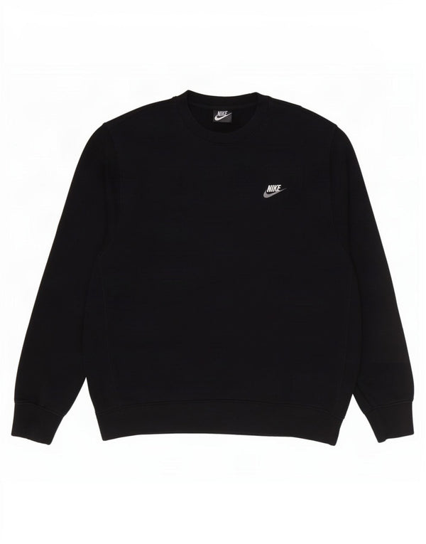 Felpa Nike Uomo Maglione XL Nero Cotone