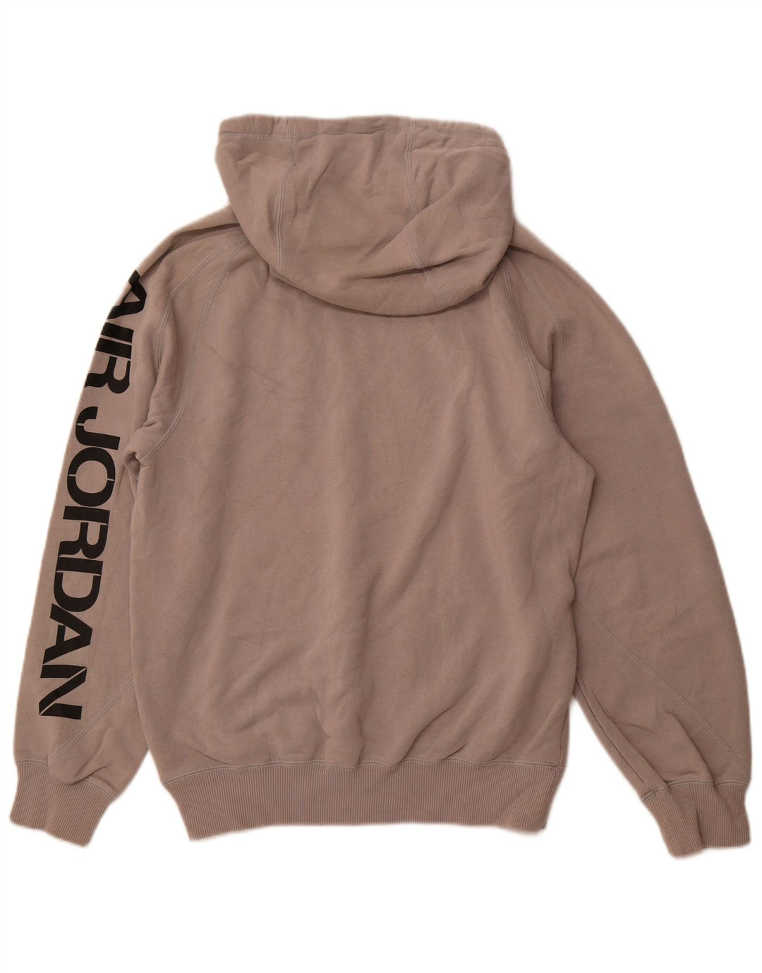 Felpa con cappuccio grafica da uomo JORDAN piccola in cotone grigio