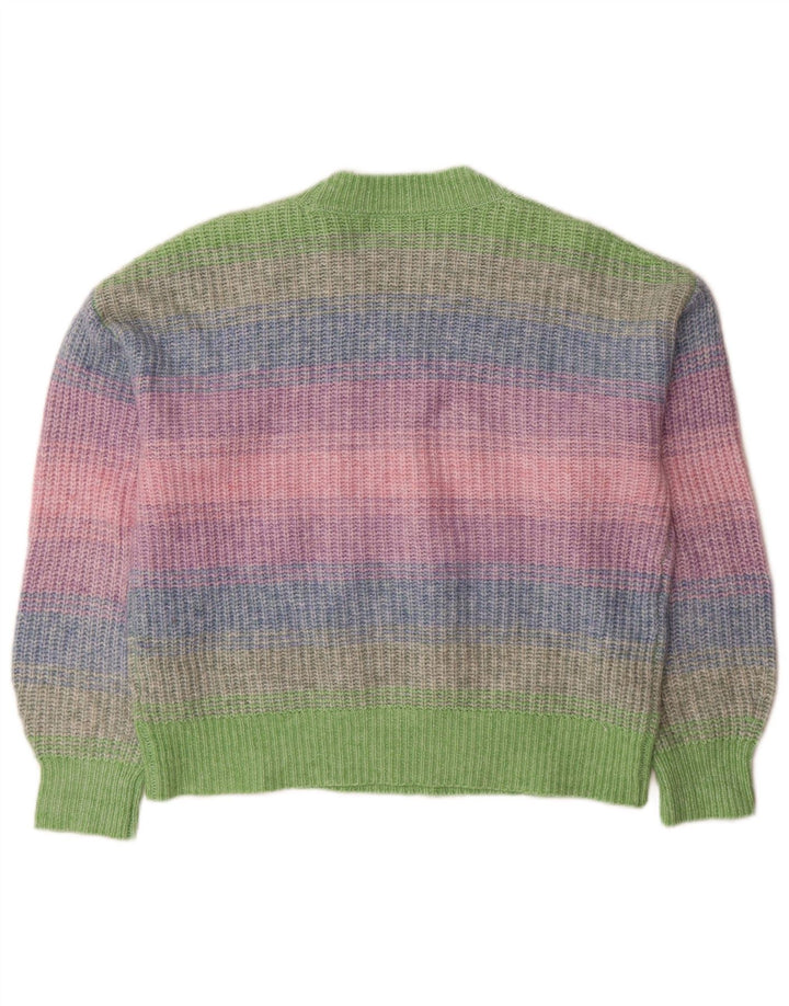 Maglione maglione girocollo da donna Marks & Spencer UK 14 medio multicolore