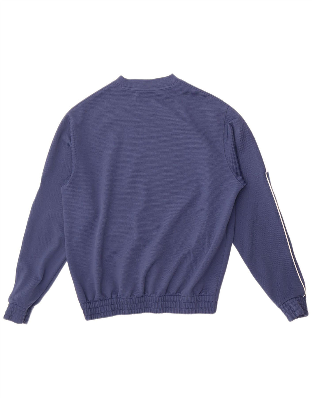 Felpa da uomo Adidas Felpa in poliestere color block blu medio