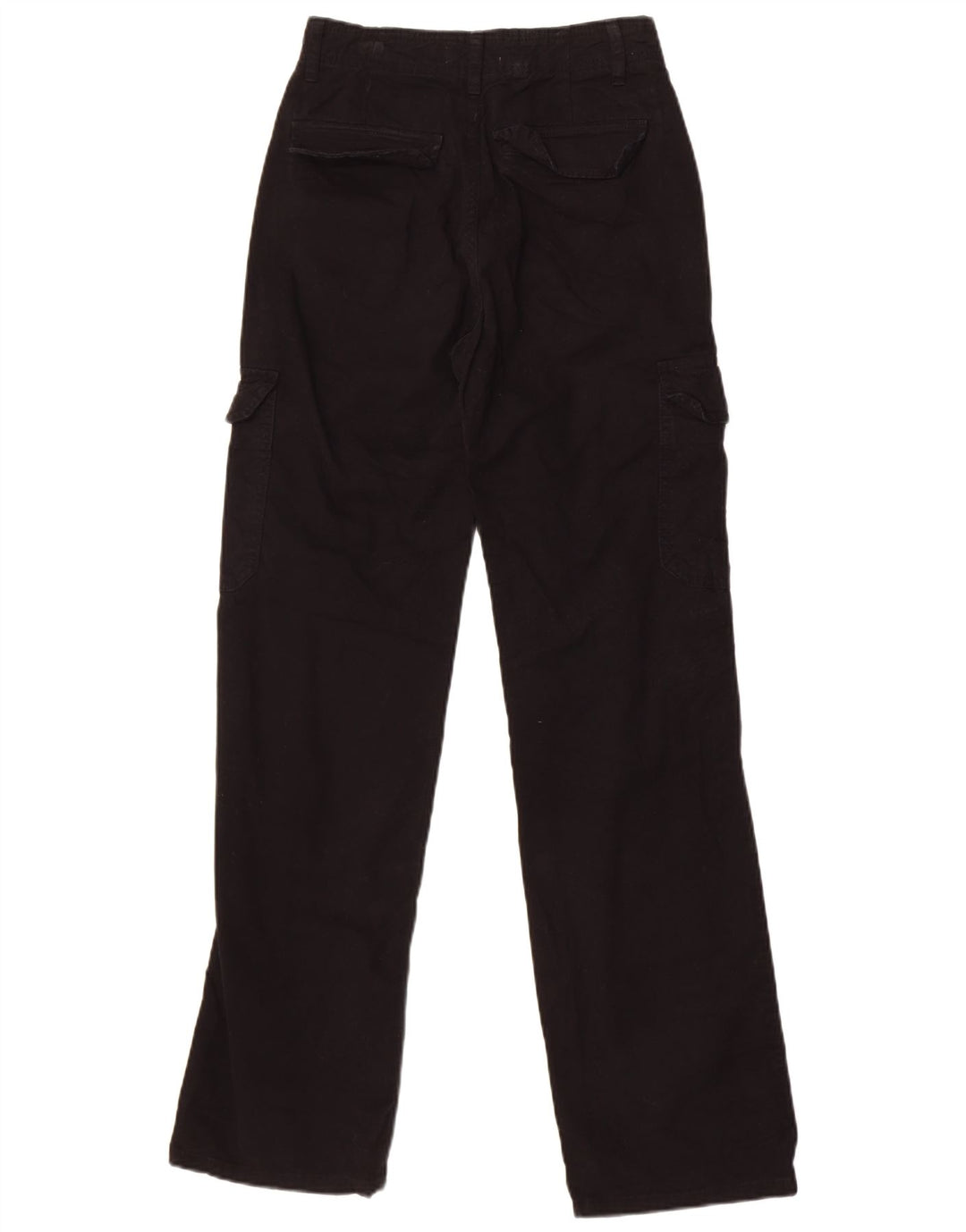 Pantaloni cargo dritti da donna Zara EU 32 2XS W22 L32 Neri