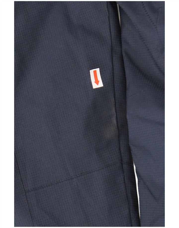 Giacca a vento da uomo Izod UK 40 grande poliestere a quadri blu navy