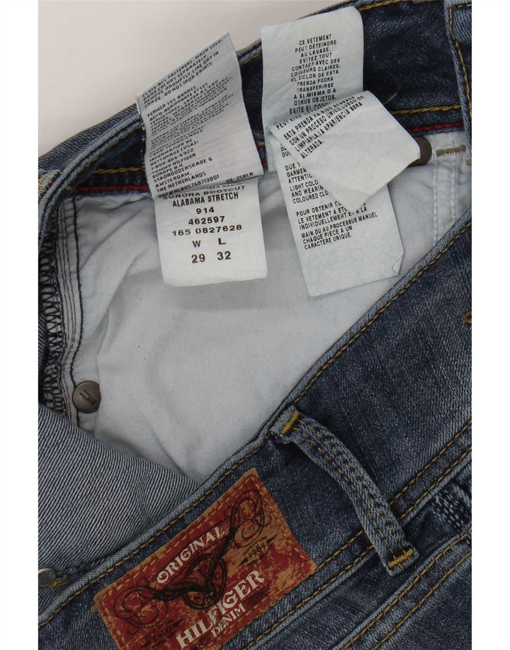 Jeans svasati da donna Tommy Hilfiger W29 L32 cotone blu