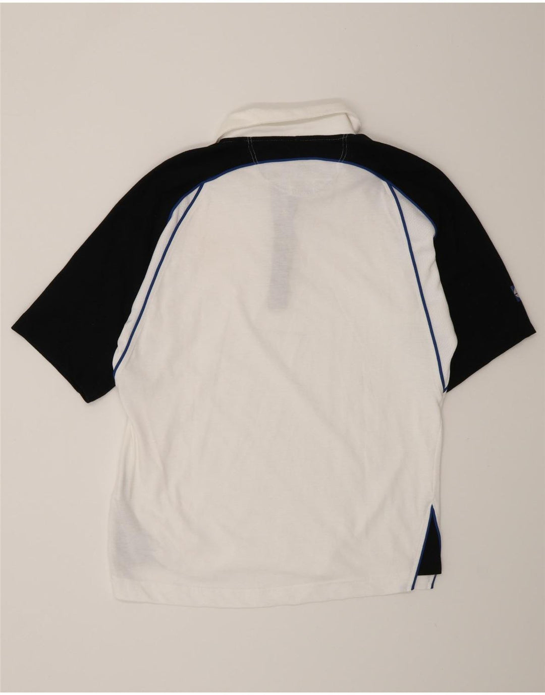 Polo da uomo Sergio Tacchini piccola in cotone color block bianco