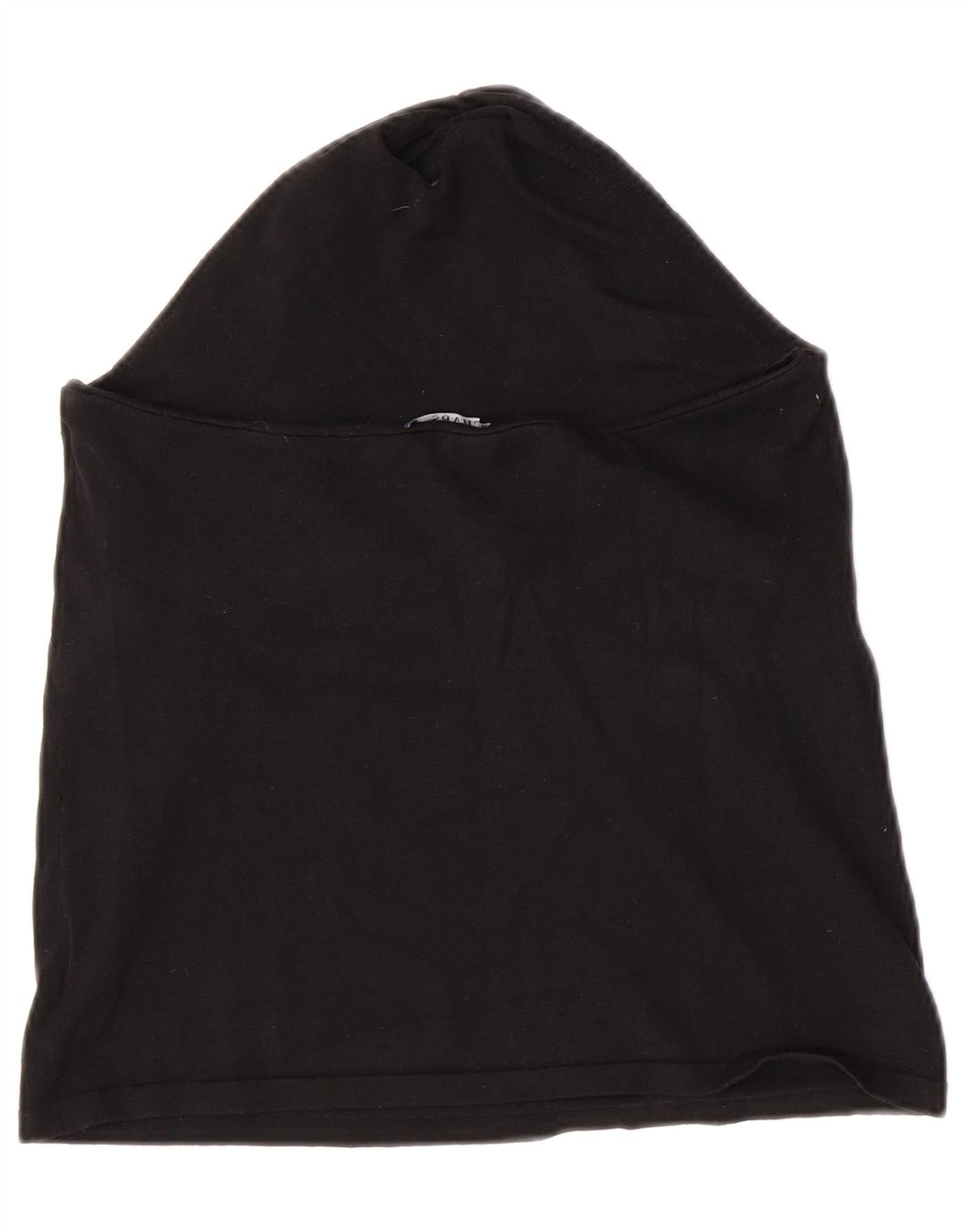 Top corto da donna Chaps alla caviglia UK 14 grande seta nera