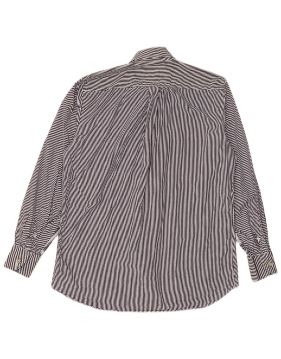 Camicia da uomo Harmont & Blaine piccola in cotone gessato blu