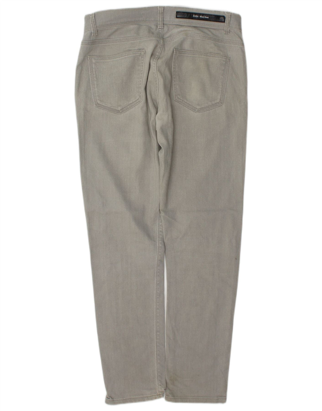 Jeans slim da uomo Zara EU 40 medio W31 L30 cotone grigio
