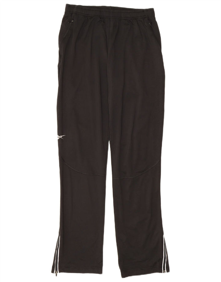 Pantaloni da tuta REEBOK da uomo piccoli in poliestere nero