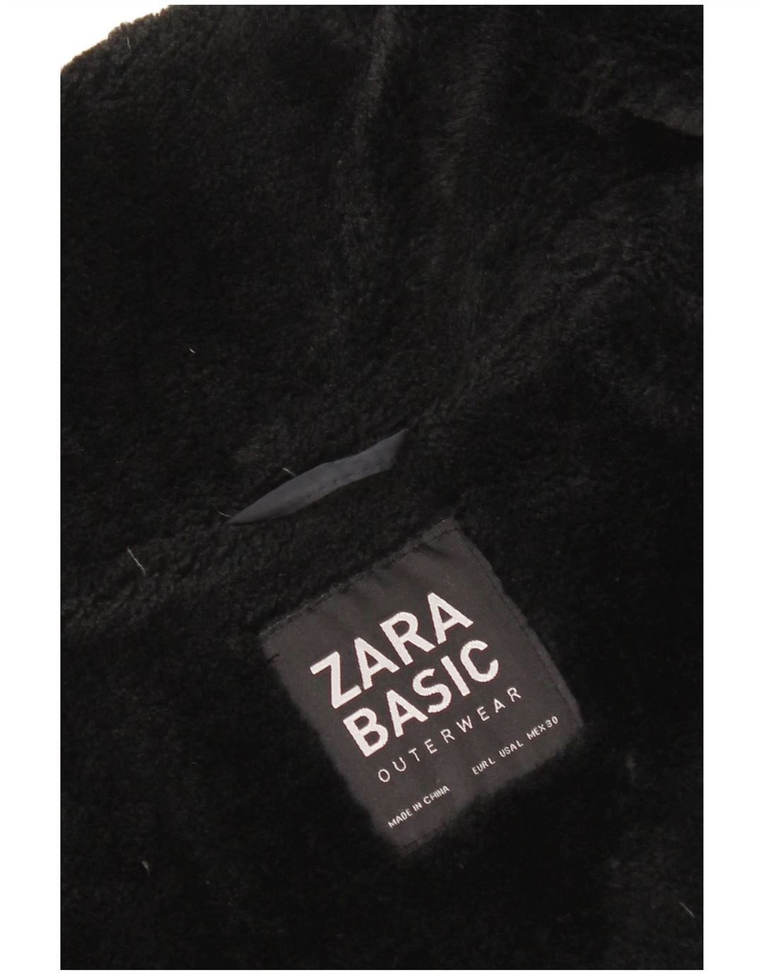 Giacca imbottita da donna Zara UK 14 grande blu navy