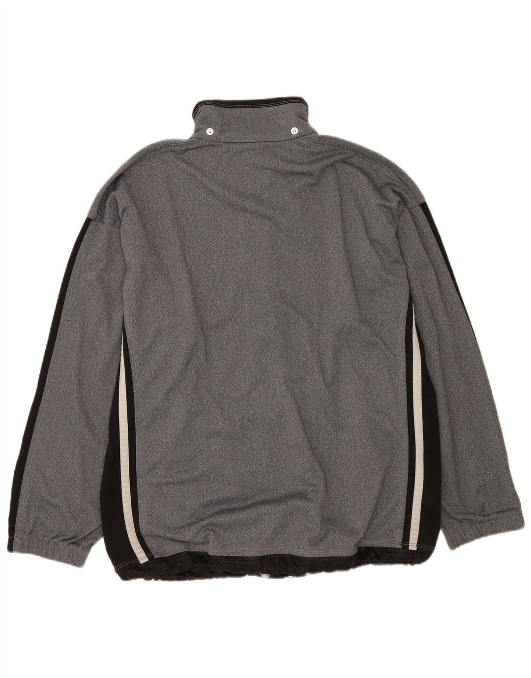 Giacca da tuta oversize da donna Diadora UK 18 XL Colorblock grigio