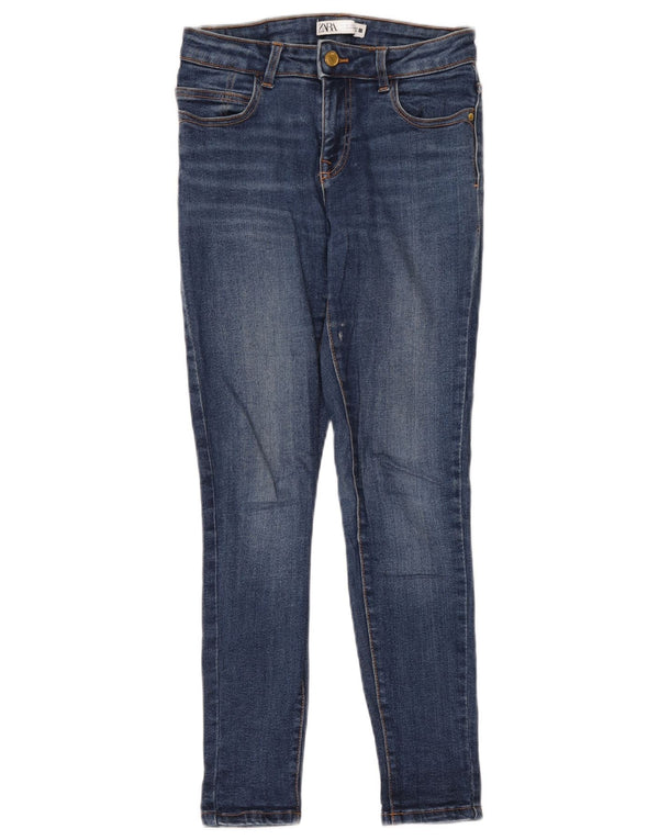 Jeans skinny da donna Zara EU 36 XS W26 L28 cotone blu