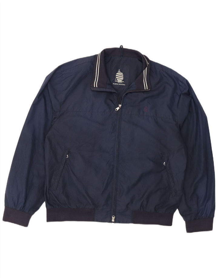 Giubbotto bomber da uomo Marina Yachting IT 56 3XL Poliestere blu navy