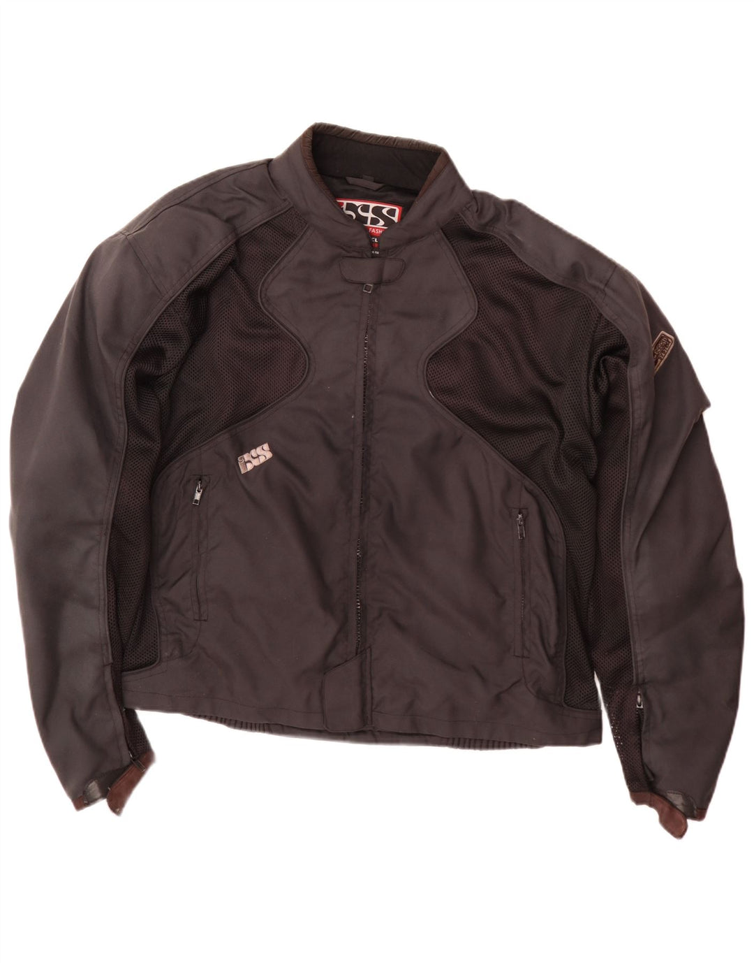 Giacca da motociclista da uomo IXS UK 44 2XL Poliammide color block nero