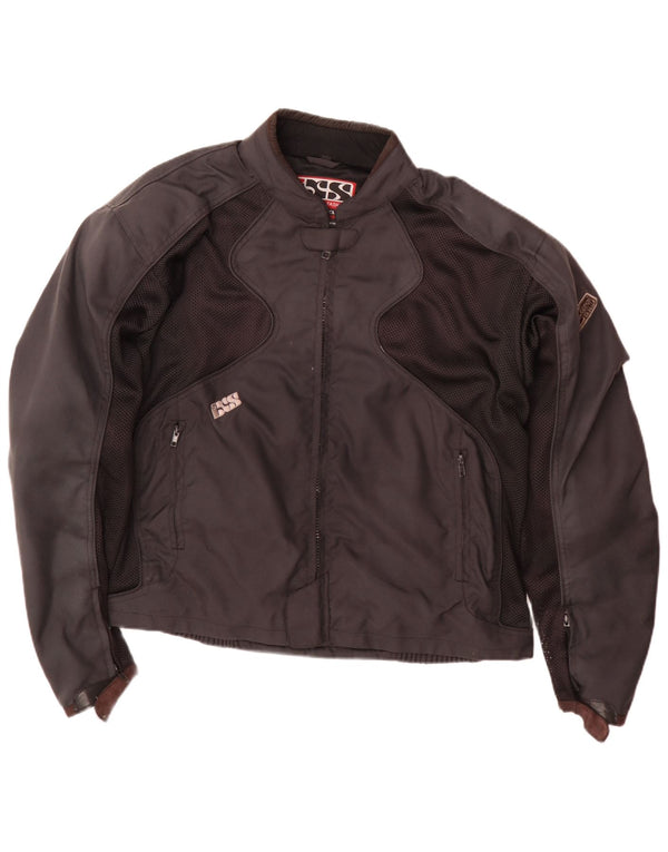 Giacca da motociclista da uomo IXS UK 44 2XL Poliammide color block nero