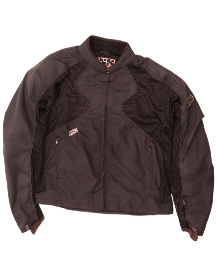 Giacca da motociclista da uomo IXS UK 44 2XL Poliammide color block nero