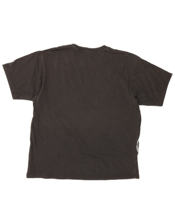 Adidas Mens Graphic T-Shirt Top Small Black Cotton
