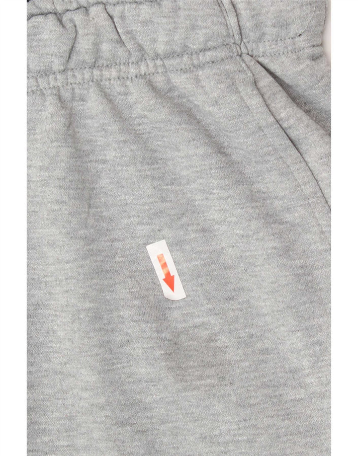 Pantaloni da tuta con grafica Nike Dri Fit da uomo, pantaloni da jogging, grandi, in poliestere grigio