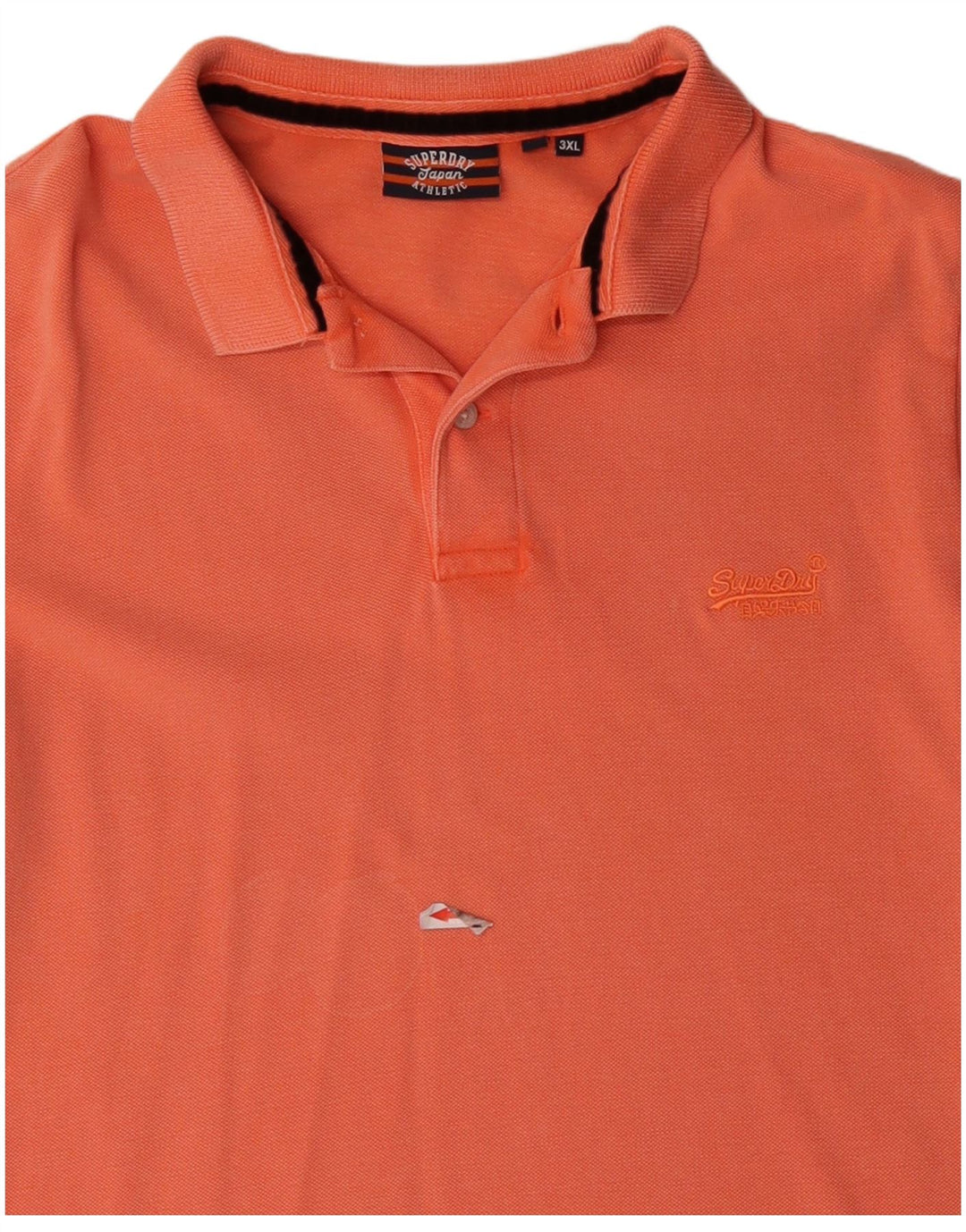 Polo da uomo Superdry 3XL in cotone arancione