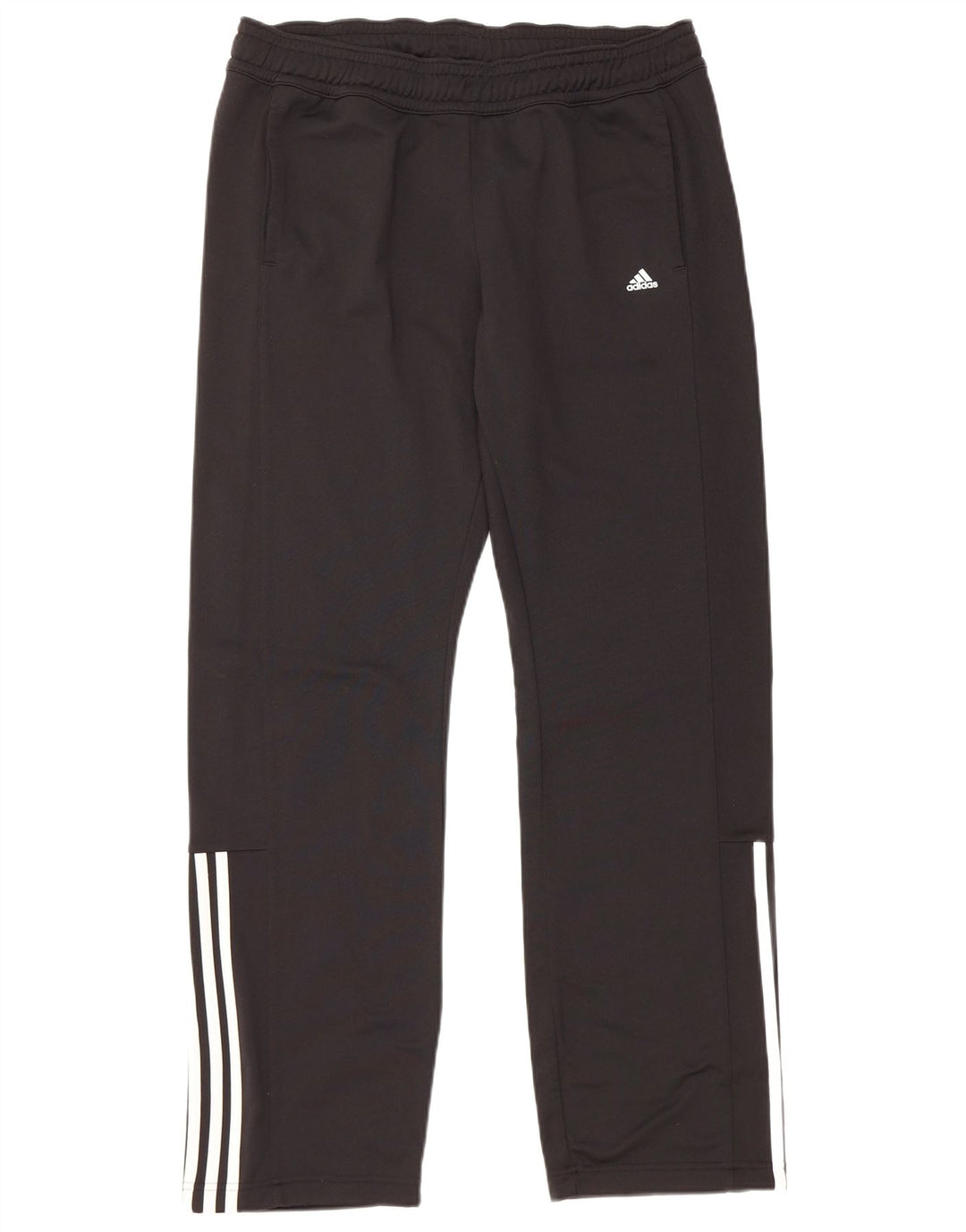 Pantaloni da tuta da donna ADIDAS UK 12/14 Medium Nero Poliestere