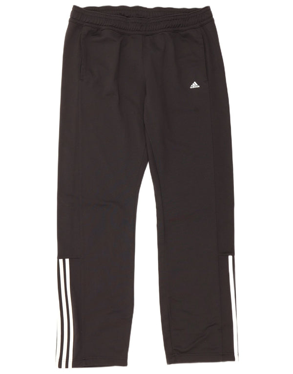 Pantaloni da tuta da donna ADIDAS UK 12/14 Medium Nero Poliestere